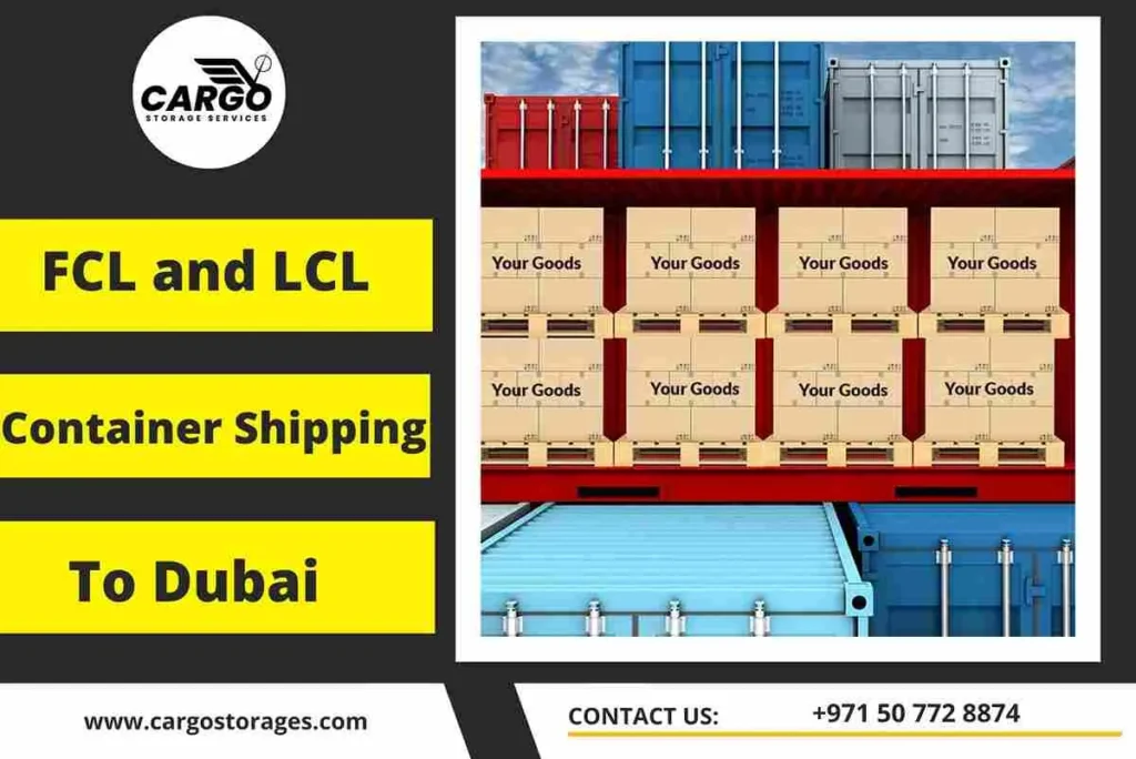 FCL and LCL Container Shipping to Russia From Dubai