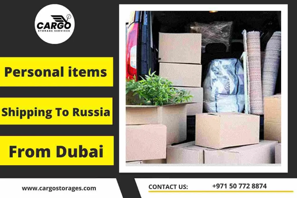 Personal items Shipping to Russia From Dubai