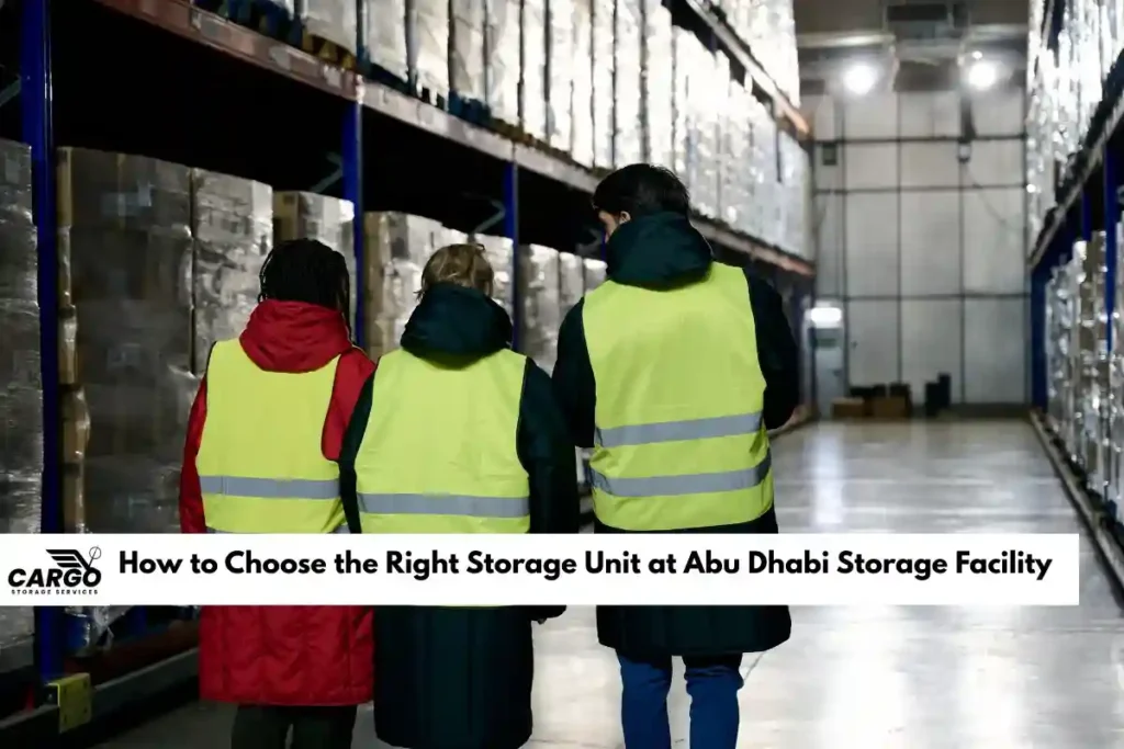 How to Choose the Right Storage Unit at Abu Dhabi Storage Facility