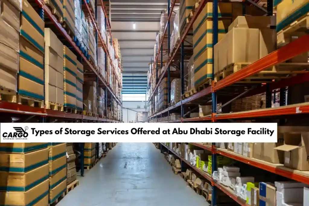 Types of Storage Services Offered at Abu Dhabi Storage Facility