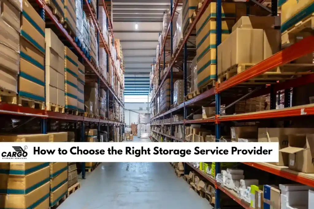How to Choose the Right Storage Service Provider