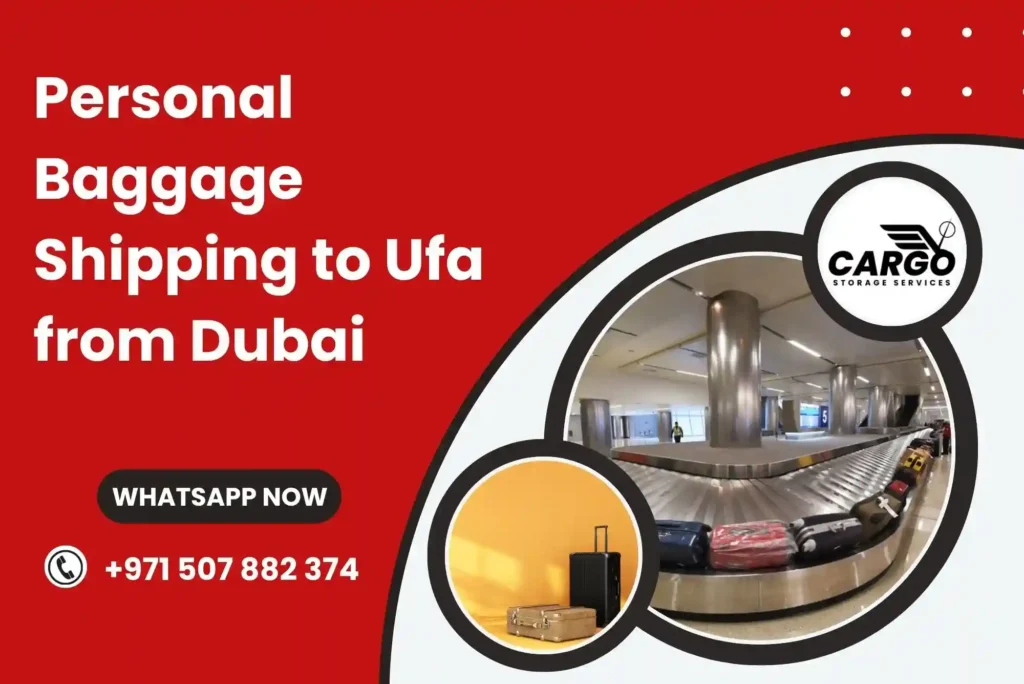 Personal Baggage Shipping to Ufa from Dubai