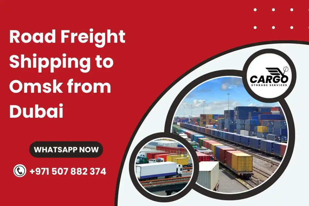 Road Freight Shipping to Omsk from Dubai