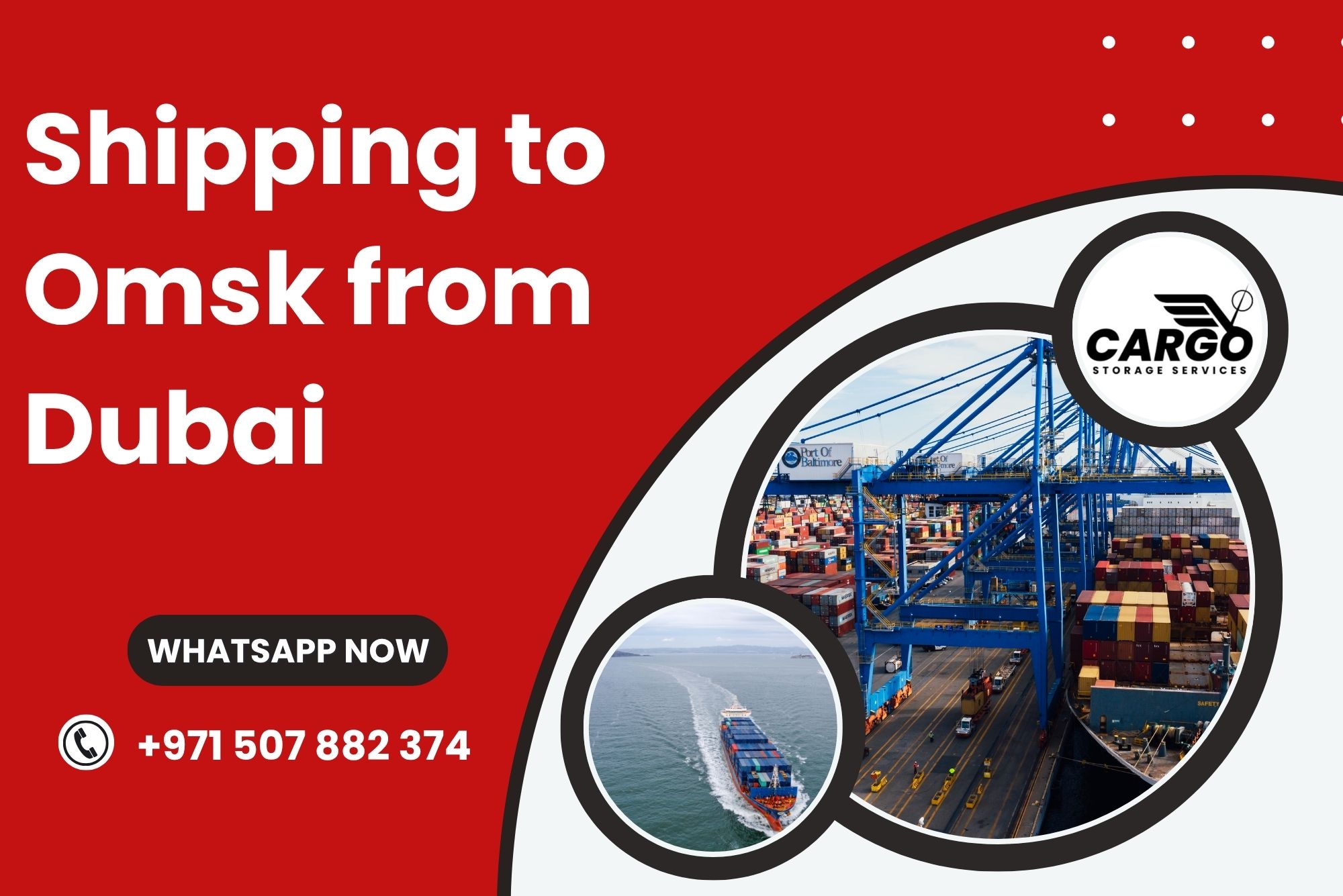 Shipping to Omsk from Dubai