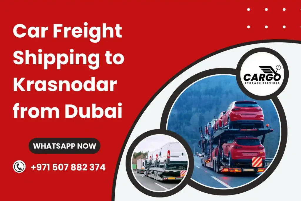 Car Freight Shipping to Krasnodar from Dubai