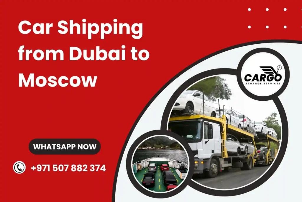 Car Shipping from Dubai to Moscow