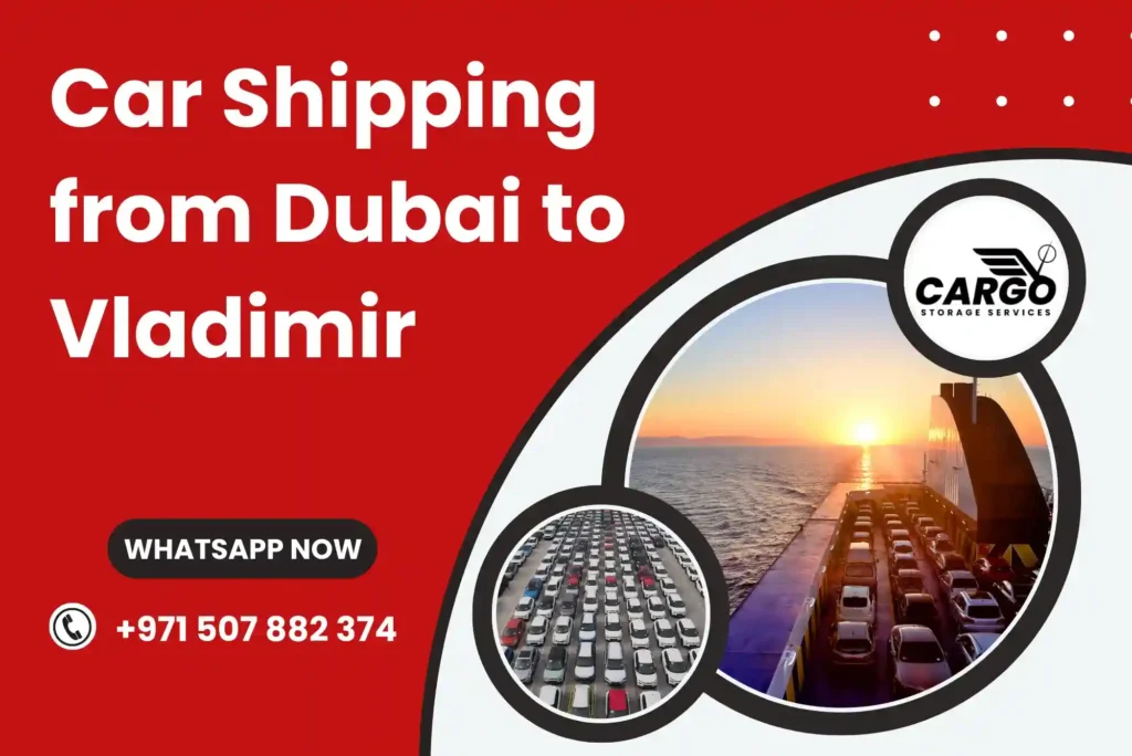 Car Shipping from Dubai to Vladimir