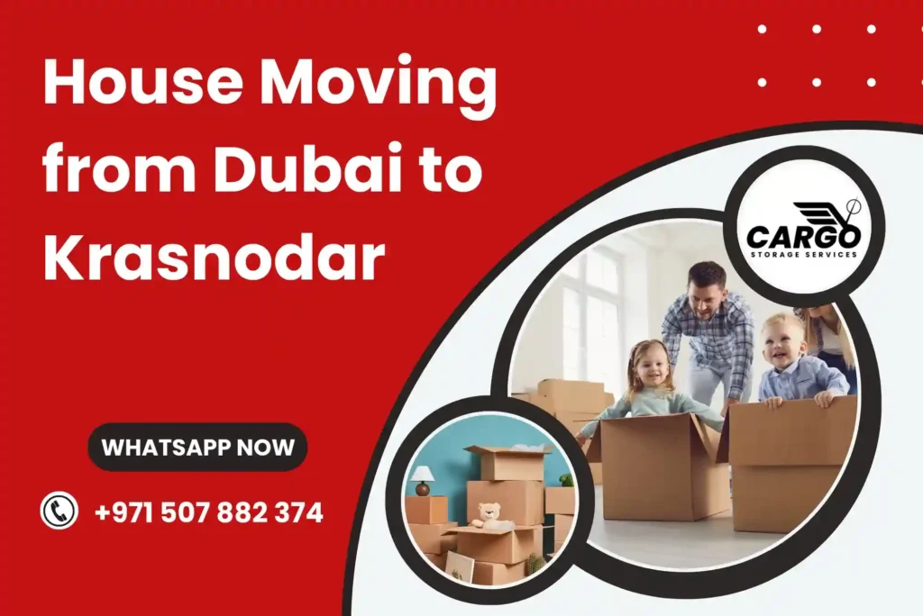 House Moving from Dubai to Krasnodar