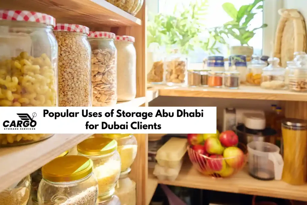 Popular Uses of Storage Abu Dhabi for Dubai Clients