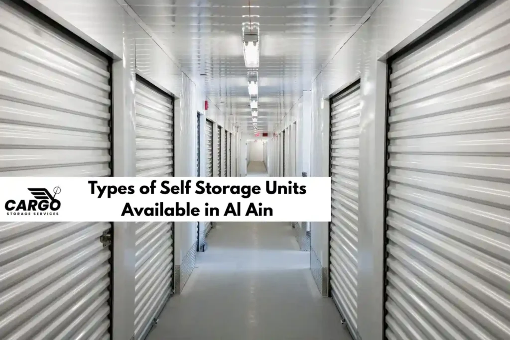 Types of Self Storage Units Available in Al Ain