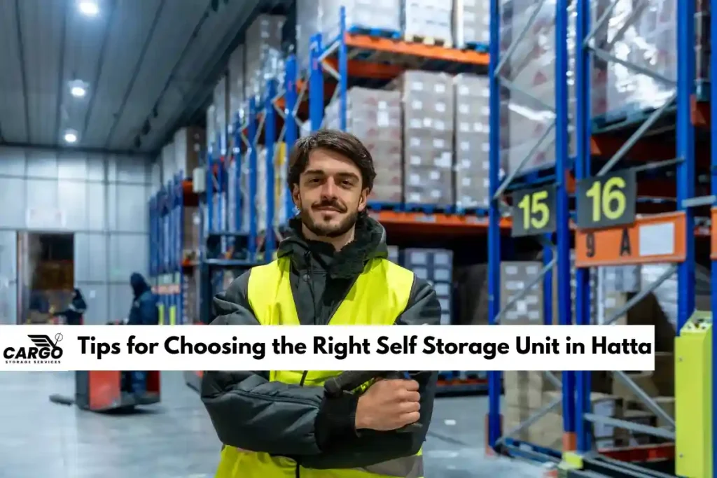 Tips for Choosing the Right Self Storage Unit in Hatta