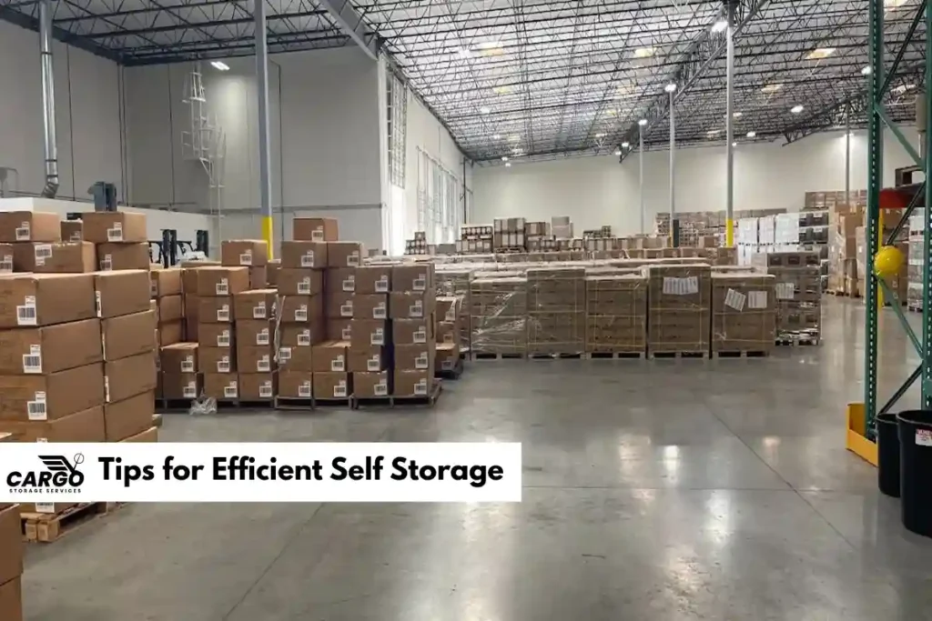 Tips for Efficient Self Storage