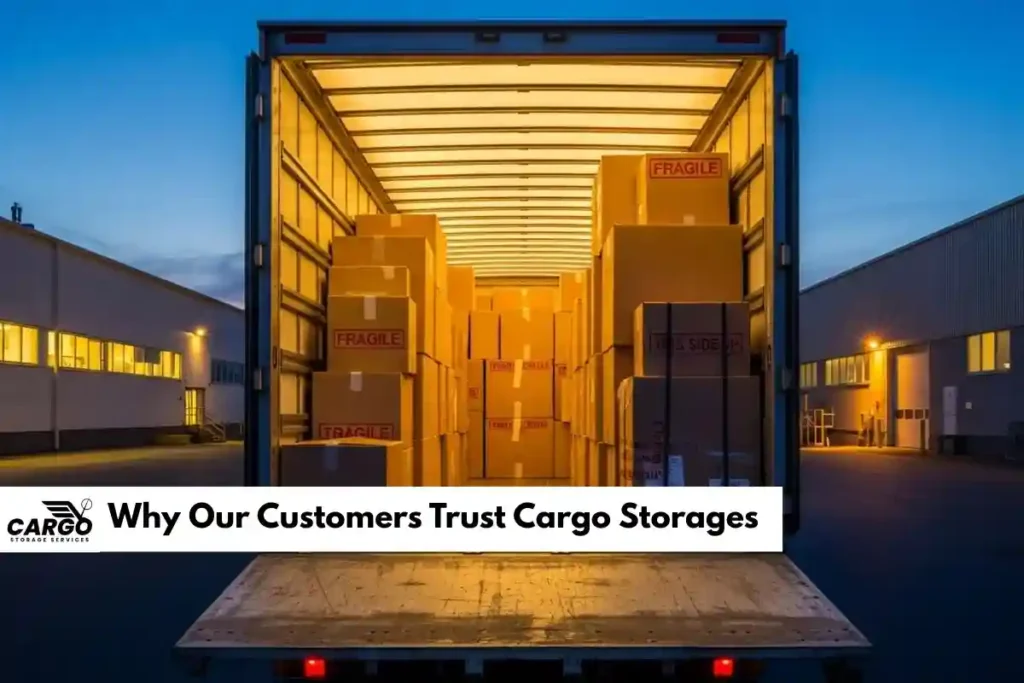 Why Our Customers Trust Cargo Storages