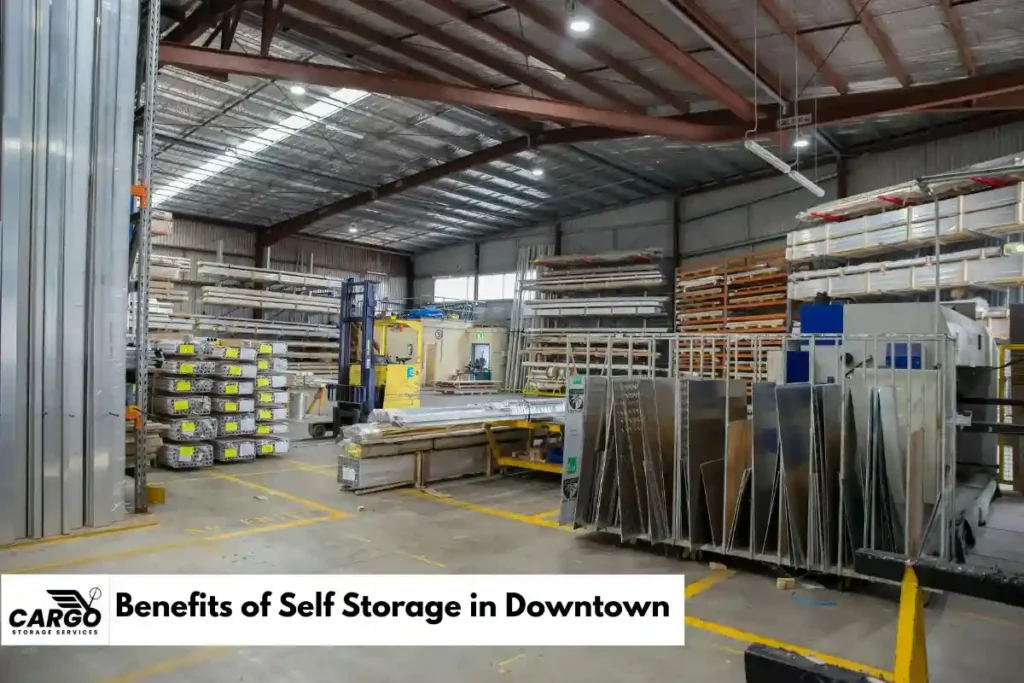Benefits of Self Storage in Downtown
