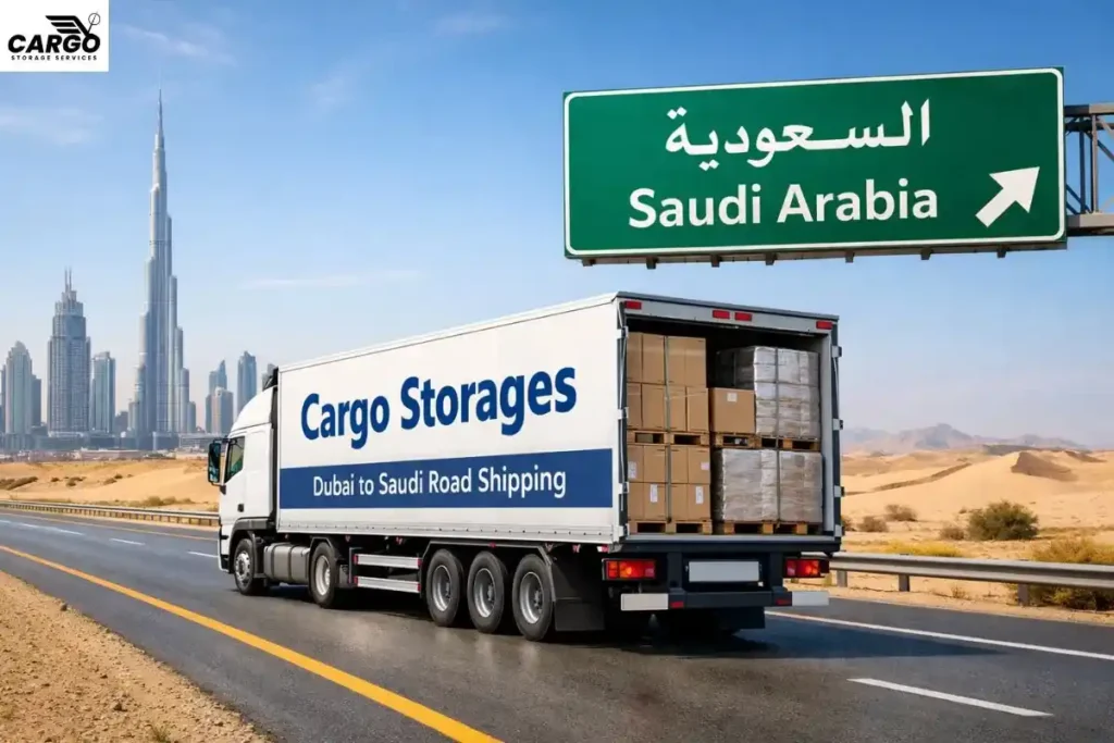 Road Shipping from Dubai to Saudi Arabia