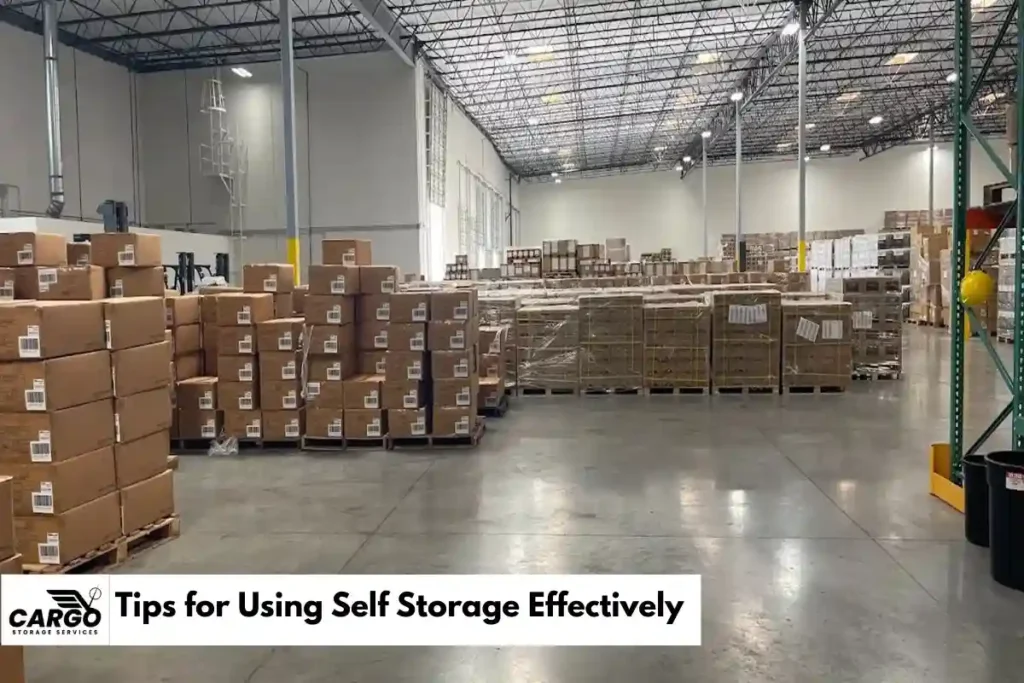 Tips for Using Self Storage Effectively