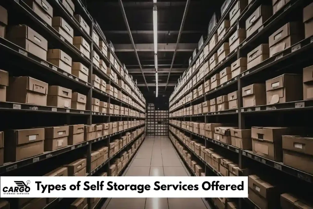 Types of Self Storage Services Offered
