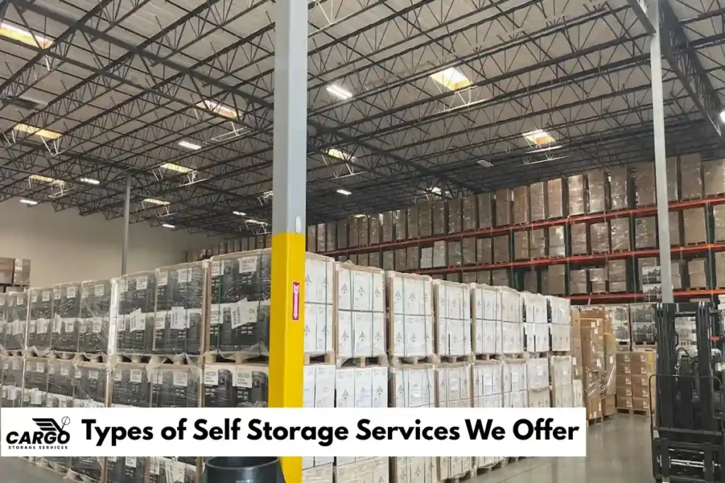Types of Self Storage Services We Offer