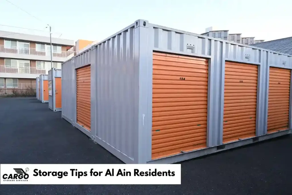 Storage Tips for Al Ain Residents