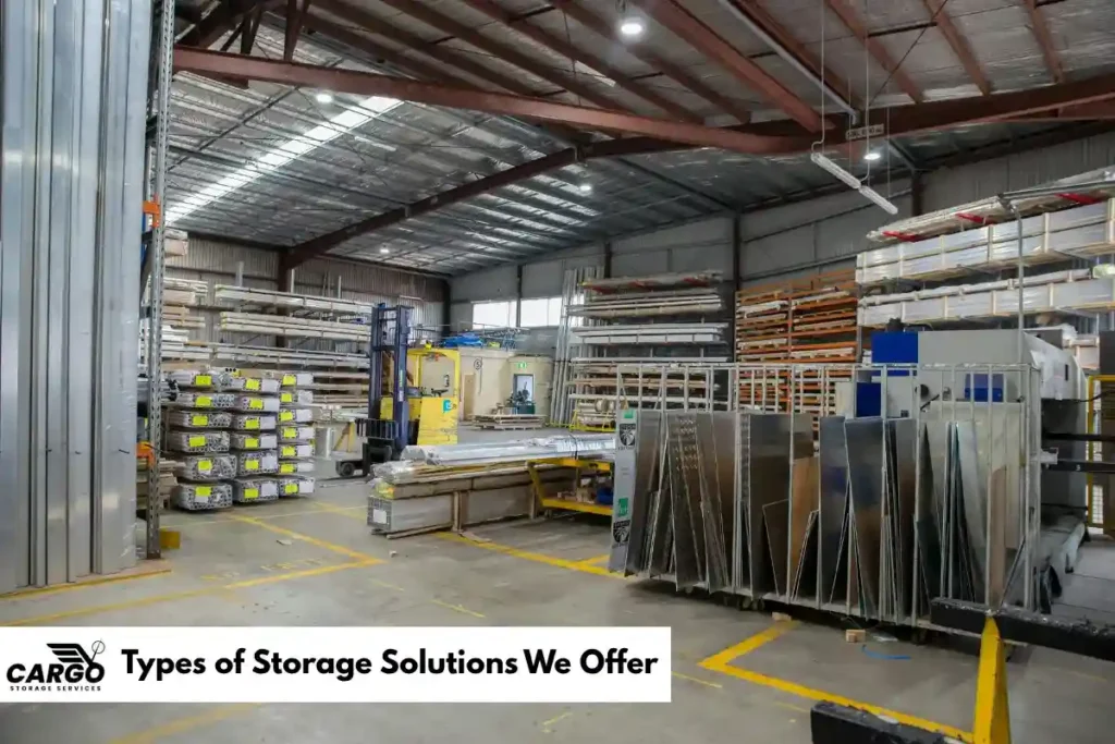 Types of Storage Solutions We Offer
