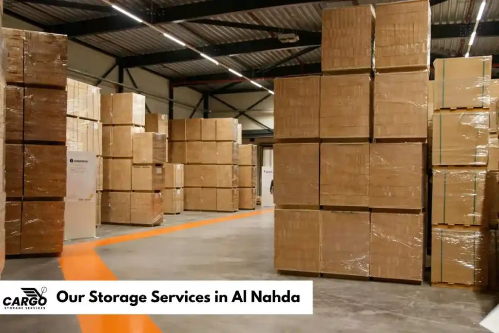 Our Storage Services in Al Nahda