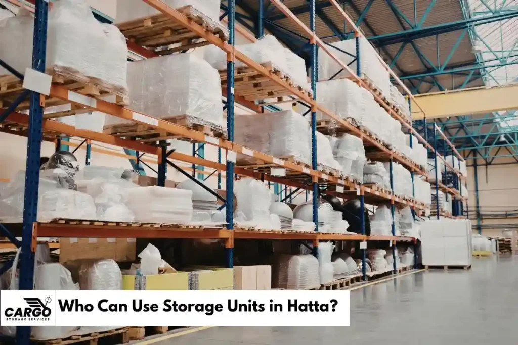 Who Can Use Storage Units in Hatta