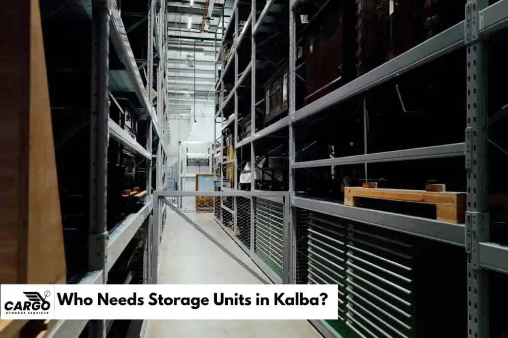 Who Needs Storage Units in Kalba